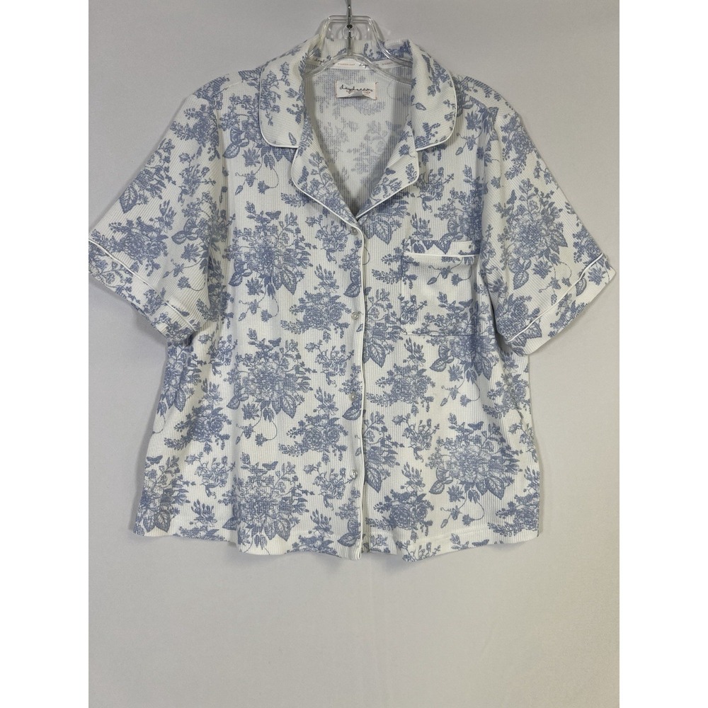 Daydream ‎ Women's Pajama Top Size L Cottagecore